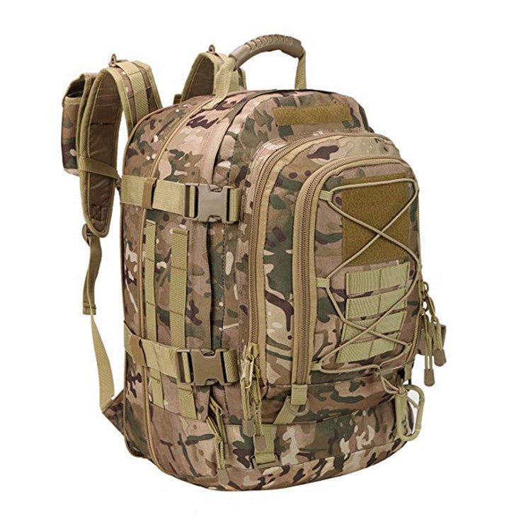 Outdoor Tactics Military Fan Mountaineering Hiking Bag Multifunctional Large Capacity Backpack - Blue Force Sports