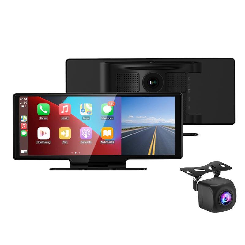 10.26-Inch Touchscreen Dash Cam with Rear Camera