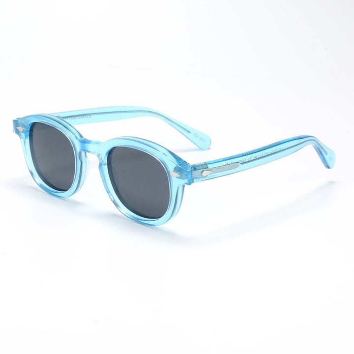 Retro Acetate Polarized Sunglasses - Blue Force Sports