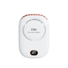 Mini ventilador portátil para colgar en el cuello, recargable por USB