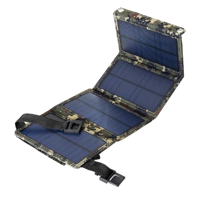 Foldable Solar Panel Is Portable - Blue Force Sports