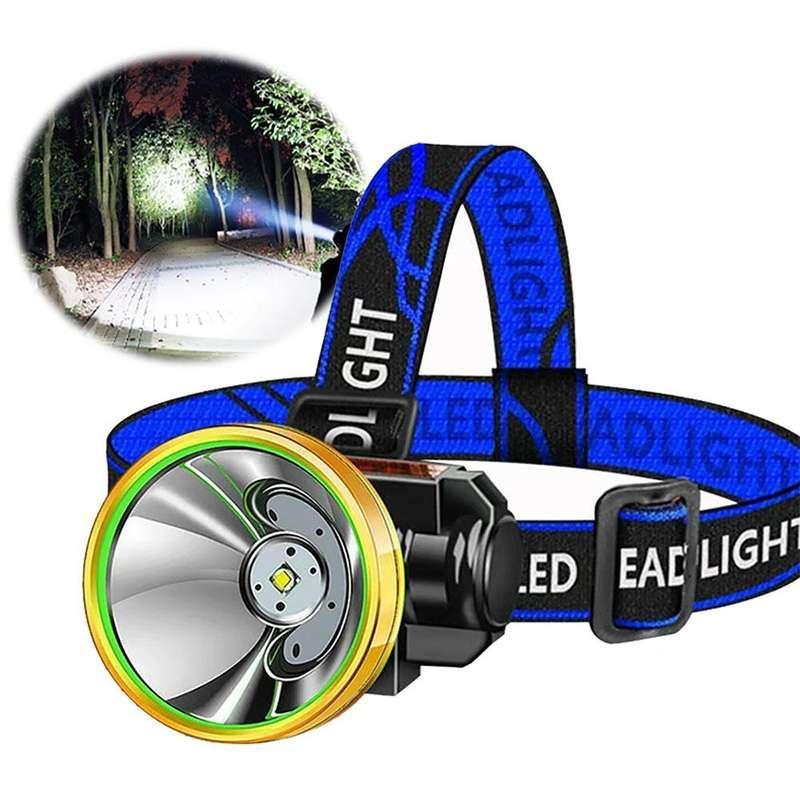 Ultrahelle wiederaufladbare 25-W-LED-Stirnlampe