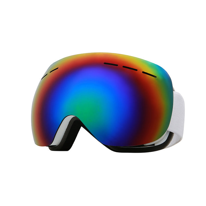 Ski Goggles Big Spherical Glasses Cocker Myopia Glasses - Blue Force Sports