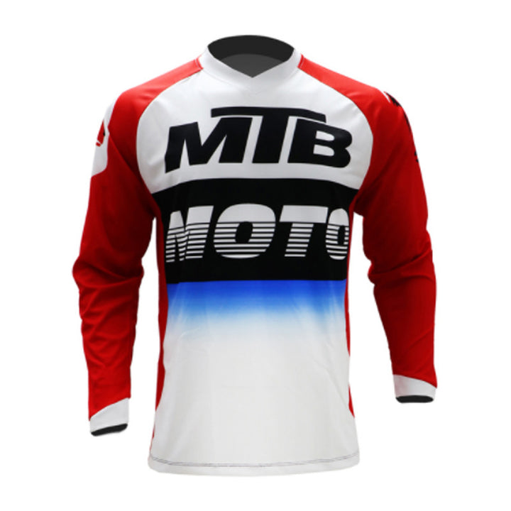 Speed Surrender Long-sleeved Mountain Bike Cycling Jersey - Blue Force Sports