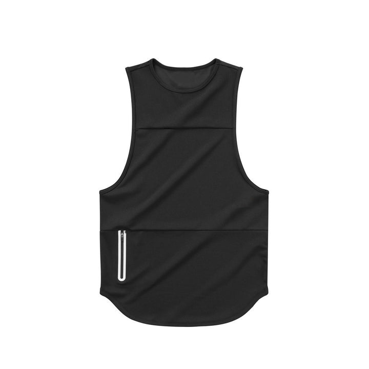 Mens Sports Vest Summer Quick Drying - Blue Force Sports