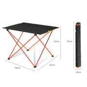 Folding Tables And Chairs Aluminum Alloy Portable - Blue Force Sports