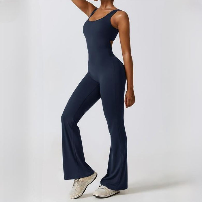 Yoga-Overall für Damen für alle Jahreszeiten: Einteiliger Fitness- und Tanz-Bodysuit