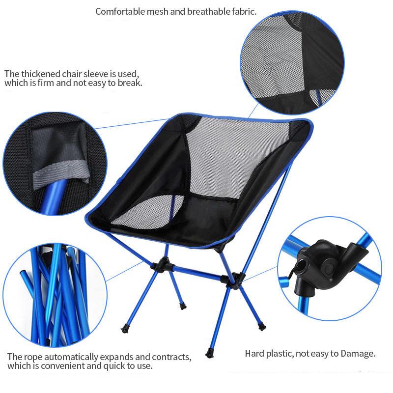 Ultraleichter tragbarer Klappstuhl für Outdoor-Abenteuer