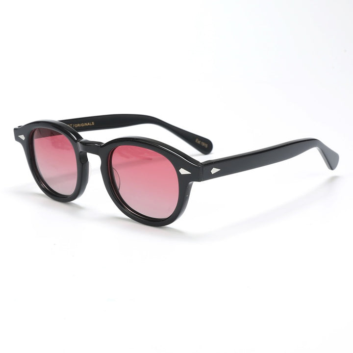 Retro Acetate Polarized Sunglasses - Blue Force Sports