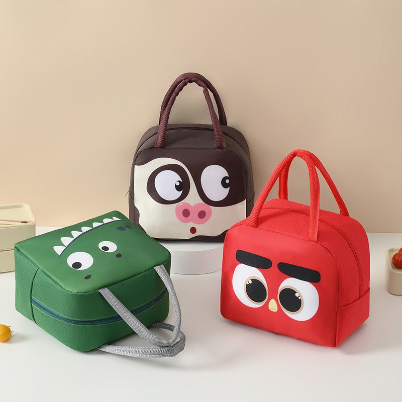 Thermo-Lunchtasche mit Cartoon-Tiermotiv für Kinder