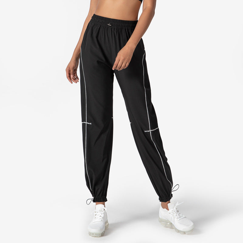 Sports Pants Female Loose Tappered Running Trousers - Blue Force Sports
