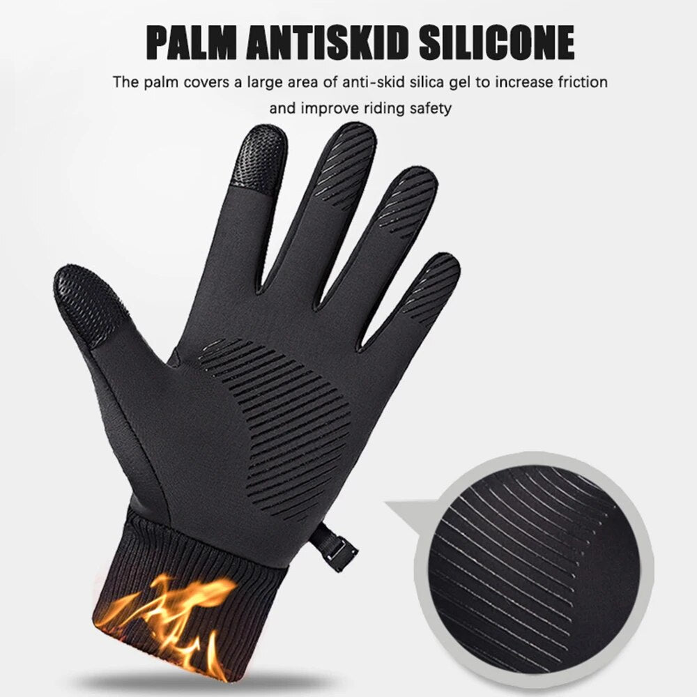 Guantes impermeables para pantalla táctil para todas las estaciones