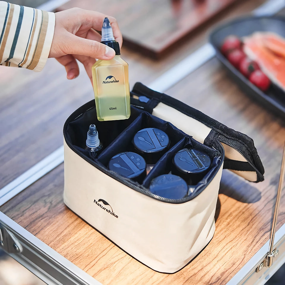 Tragbares Gewürzdosen-Set für Picknicks im Freien und Camping