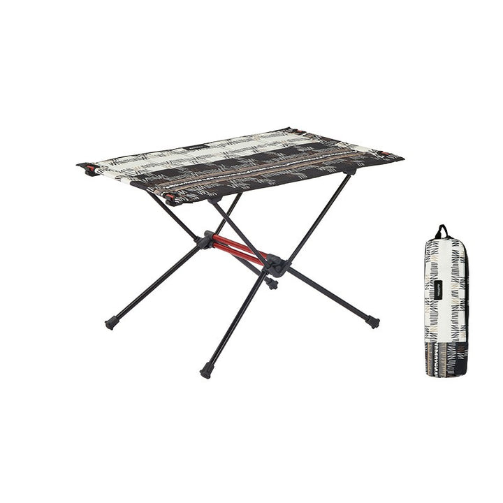 Outdoor Camping Portable Wild Tea Aluminum Alloy Small Table - Blue Force Sports