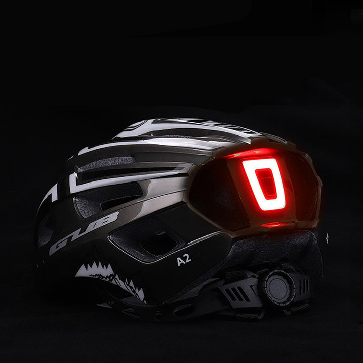 Helmet With Taillight USB Charging Helmet - Blue Force Sports