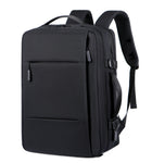 Klassischer erweiterbarer Reiserucksack mit USB-Ladeanschluss