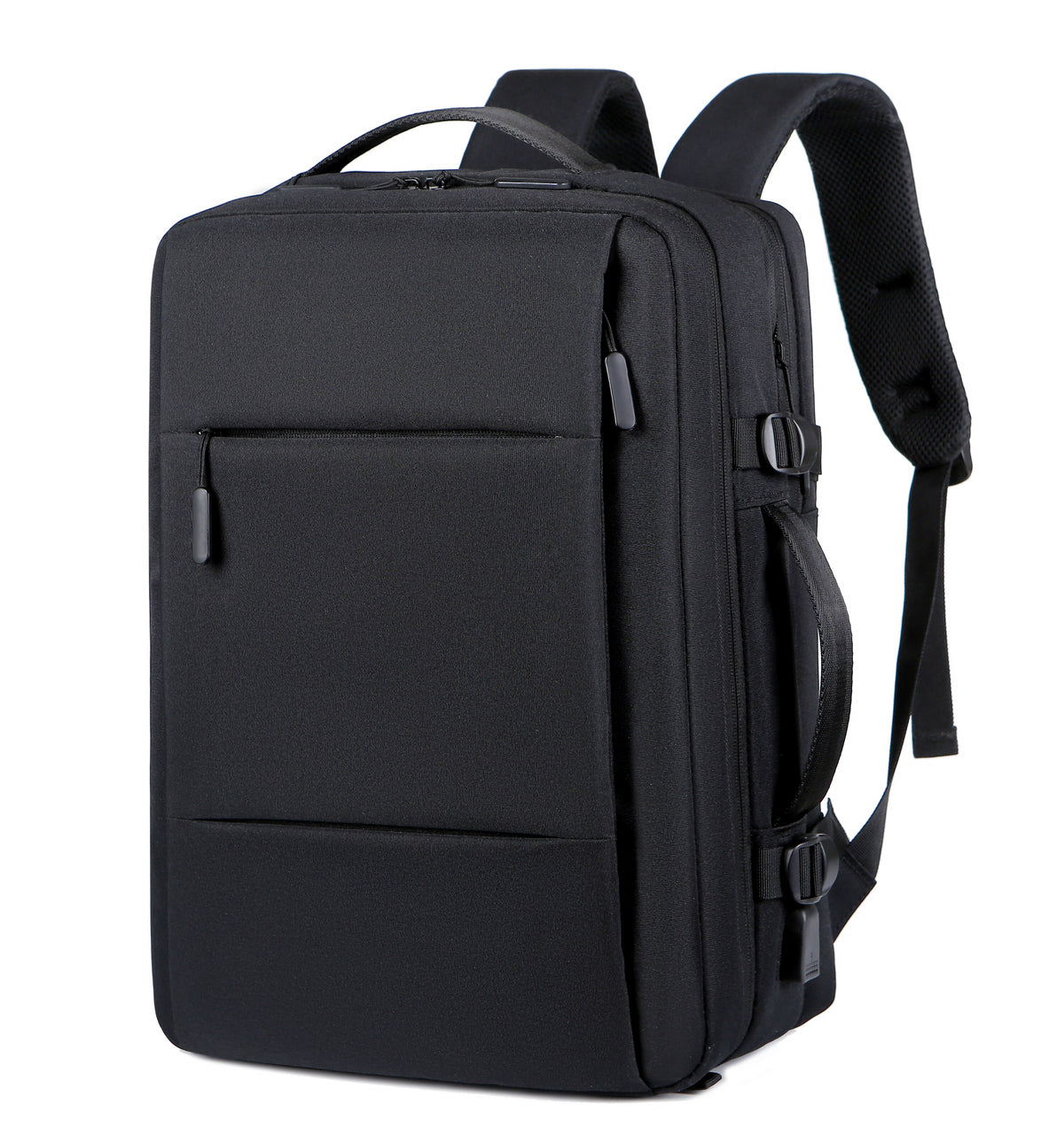 Klassischer erweiterbarer Reiserucksack mit USB-Ladeanschluss