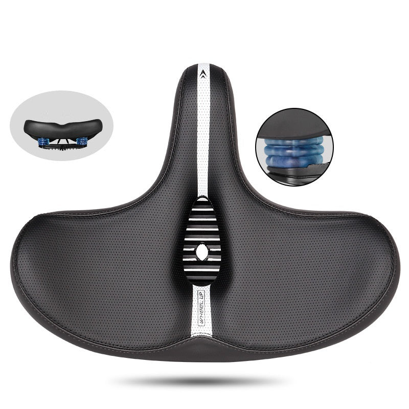 Enlarged And Thickened Large Butt Cushion Equipment Accessories Saddle - Blue Force Sports