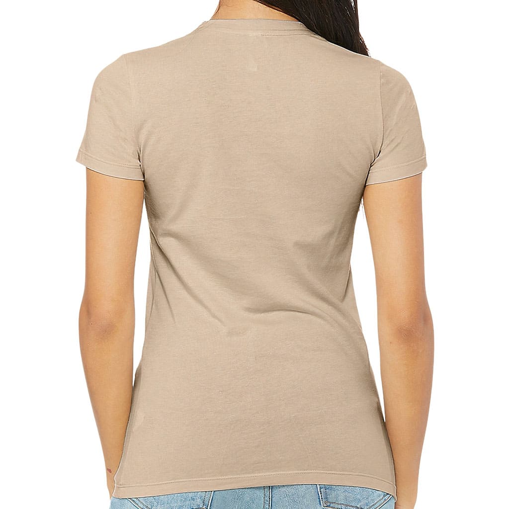 Cool Print Slim Fit T-Shirt - Cool Saying Women's T-Shirt - Best Design Slim Fit Tee