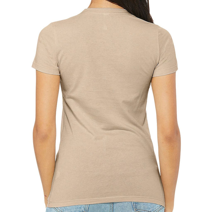 Cool Print Slim Fit T-Shirt - Cool Saying Women's T-Shirt - Best Design Slim Fit Tee - Blue Force Sports