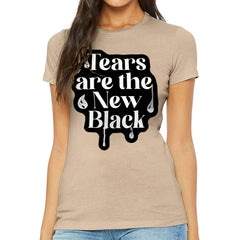 Cool Print Slim Fit T-Shirt - Cool Saying Women's T-Shirt - Best Design Slim Fit Tee