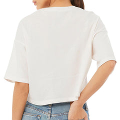 Book Lover Women's Crop Tee Shirt - Best Design Cropped T-Shirt - Cute Design Crop Top