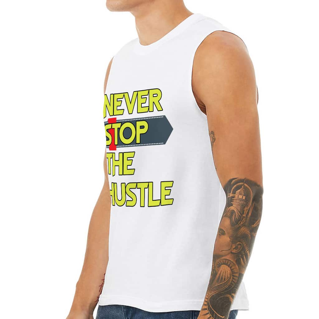 Cool Saying Men's Muscle Tank - Printed Men's Sleeveless T-Shirt - Trendy Tank