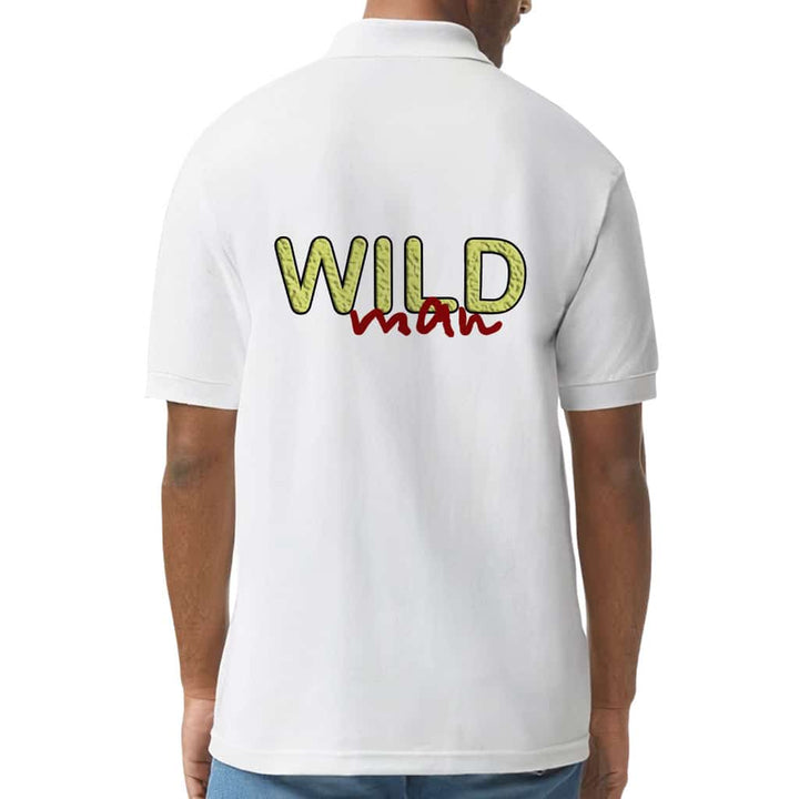 Wild Man Jersey Sport T-Shirt - Cool T-Shirt - Themed Sport Tee - Blue Force Sports