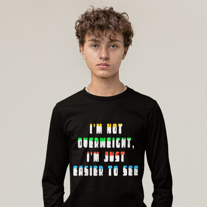 Funny Quote Long Sleeve T-Shirt - Cool Design T-Shirt - Best Print Long Sleeve Tee - Blue Force Sports