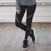 Women's Mesh Leggings - Blue Force Sports