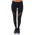 Women's Mesh Leggings - Blue Force Sports