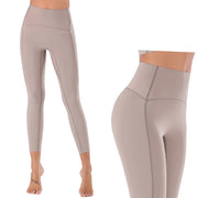 Women's Anti-Sweat Leggings with High Waist - Blue Force Sports