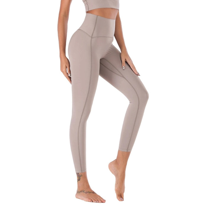 Women's Anti-Sweat Leggings with High Waist - Blue Force Sports