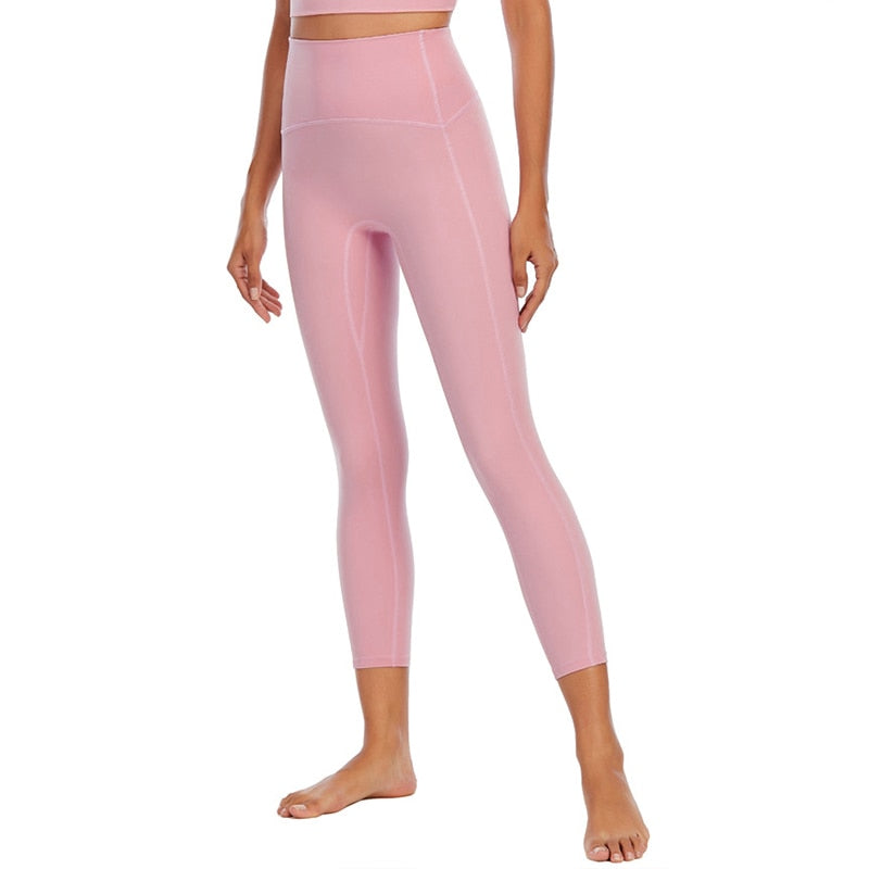 Women's Anti-Sweat Leggings with High Waist - Blue Force Sports