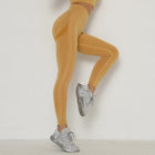 Women's Seamless Push Up Leggings - Blue Force Sports
