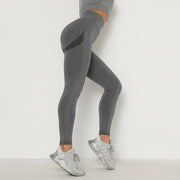 Women's Seamless Push Up Leggings - Blue Force Sports