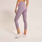 Elastic Waist Women's Nylon Sports Leggings - Blue Force Sports