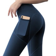 Women's Yoga Pants with Pocket - Blue Force Sports
