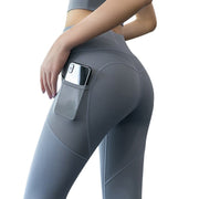 Women's Yoga Pants with Pocket - Blue Force Sports