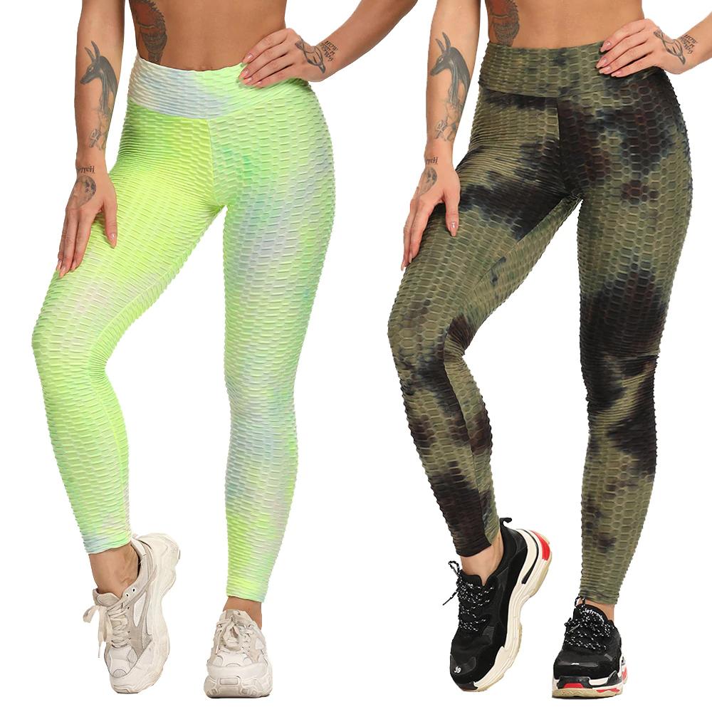 Women's Colorful Yoga Leggings - Blue Force Sports