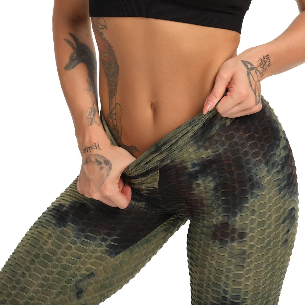 Women's Colorful Yoga Leggings - Blue Force Sports