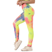 Women's Colorful Yoga Leggings - Blue Force Sports