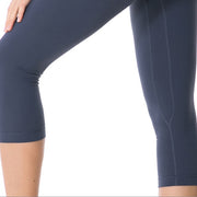 Stretchable Skinny Women's Yoga Capris - Blue Force Sports