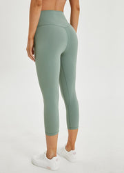 Stretchable Skinny Women's Yoga Capris - Blue Force Sports