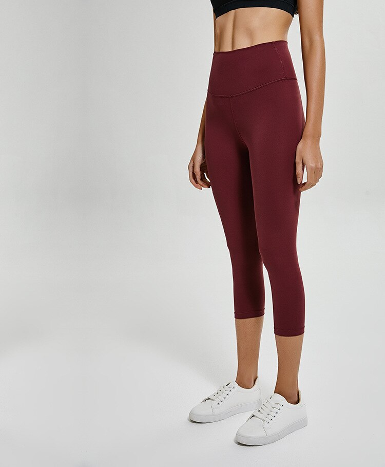 Stretchable Skinny Women's Yoga Capris - Blue Force Sports