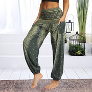 Women's Loose Yoga Pants - Blue Force Sports