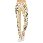 Women's Colorful Print Sports Leggings - Blue Force Sports