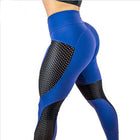 Women's Elastic Summer Leggings - Blue Force Sports