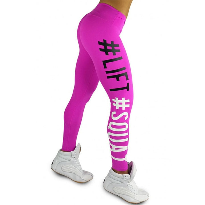 Tight Leggings for Women "Let's Squat" - Blue Force Sports