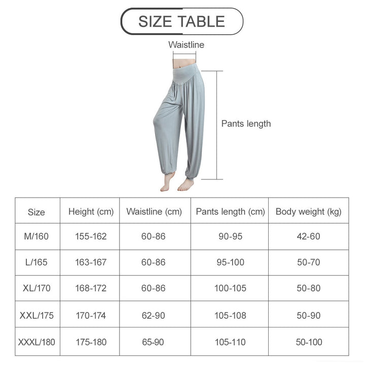 Women's Loose Yoga Pants - Blue Force Sports